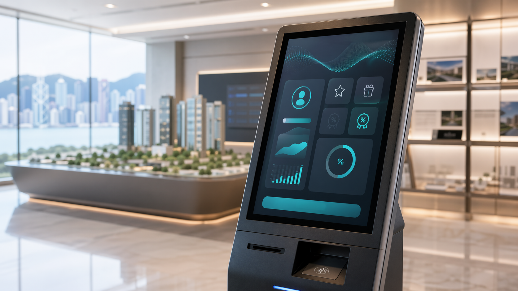Kiosk 界面及系统开发 服务视觉｜Backend、Kiosk、Loyalty Points、Self-service Terminal、Touch UI