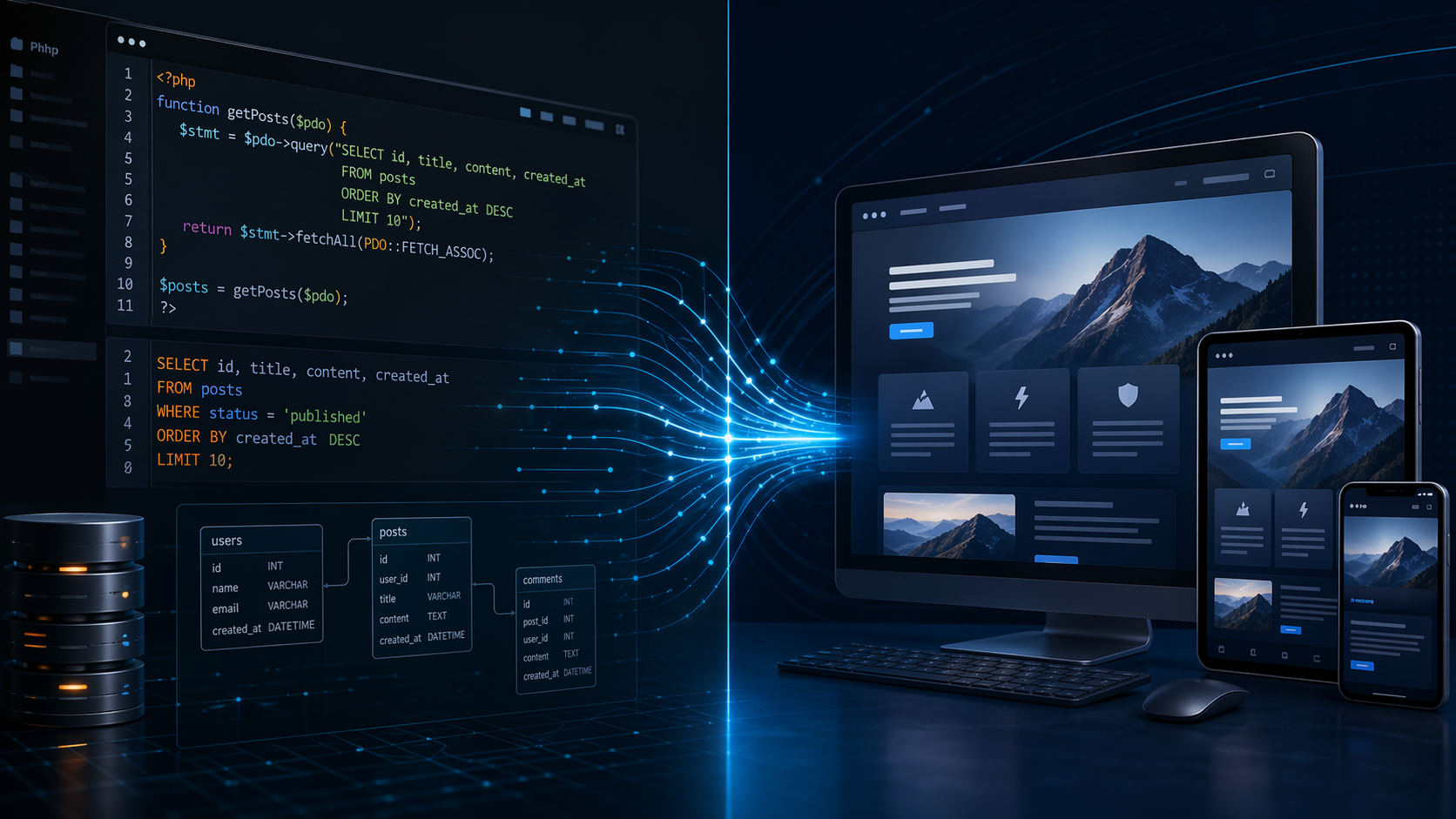 全栈 Web 应用开发 — PHP MySQL API 整合 — Fat Fat La Company 香港